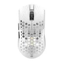Arbiter Studio x TENKO AKITSU MEDIUM Kabellose Gaming-Maus, 40 g, PixArt 3950, 8K Polling - weiß