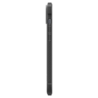 15. Spigen Rugged Armor Mag-Hülle mit MagSafe für iPhone 14 – Mattschwarz