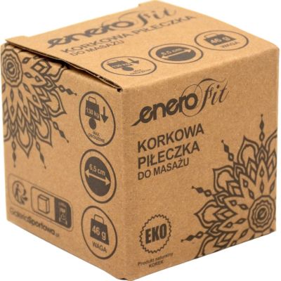 11. Kork-Massageball 6,5 cm ENERO FIT