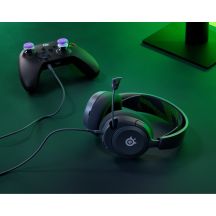 Steelseries ARCTIS NOVA 1X Gaming-Headset mit Kabel und Kopfband, Schwarz, Grün
