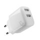 5. Puro PROLITE 10W 2x USB-A Wandladegerät - Weiß