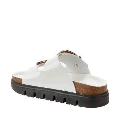 3. Lee Cooper Damen-Sandalen Weiß LCW-26-35-4460LA