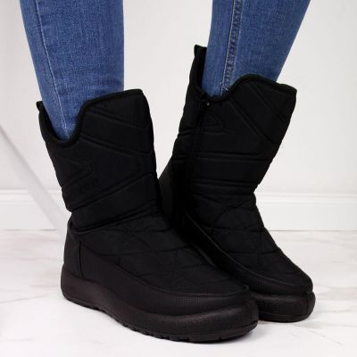 3. NEWS W EVE309A wasserdichte Schneestiefel schwarz 