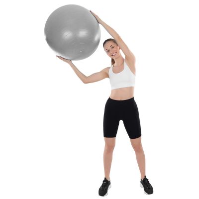 11. FITNESSBALL 75CM ANTIBRUSTGRAU