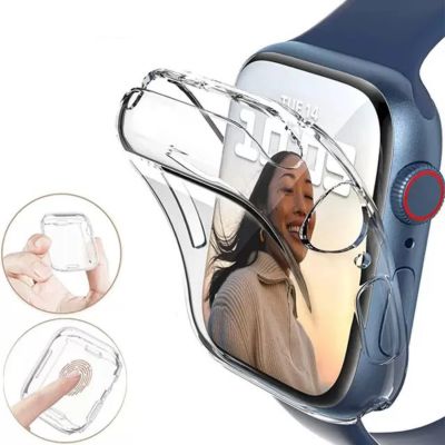 2. Ultraklares Watch für Apple Watch 45 mm (Serie 7/8/9) – Transparent