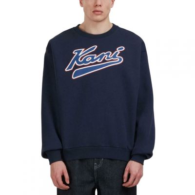 Karl Kani Sweatshirt Varsity Print Os Crewneck PD00007519