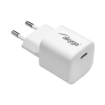 AKYGA Wandladegerät 25W USB-C PD GAN 5-12V / 2,08-3A Weiß AK-CH-22