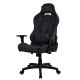 3. Arozzi Torretta Soft Fabric | Gaming-Stuhl | Metall/verstärktes Nylon | Rein Schwarz