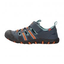Trollkids Kids Sandefjord Sandal XT dark navy/dusky turquoise/glow orange Kinder-Sport-Sandalen für Jungen/Mädchen (668-110)