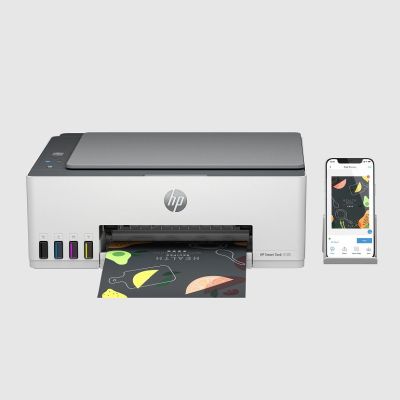 76. HP SmartTank 5105 Multifunktionsdrucker, Farbe, ideal für Zuhause und Homeoffice, Drucken, Kopieren, Scannen, WLAN; Großvolumiger Tintentank; Drucken vom Smartphone oder Tablet; Scannen zu PDF