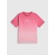 5. Locker geschnittenes Mädchen-T-Shirt mit Aufdruck 4F 4FJRSS26TTSHF4186-90A