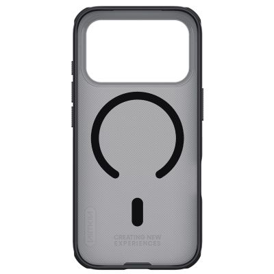 6. Nillkin Super Frosted Shield Pro MagSafe-kompatible Hülle für iPhone 17 Pro – Transparent Schwarz