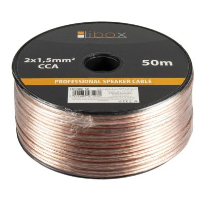 LIBOX LAUTSPRECHERKABEL LB0008-50 2X1,5MM (50M)