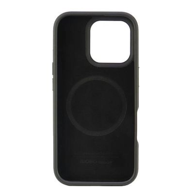 6. Audi Kunstleder MagSafe iPhone 16 Pro 6,3" schwarz/schwarz Hardcase AU-TPUPCMIP16P-GT/D3-BK
