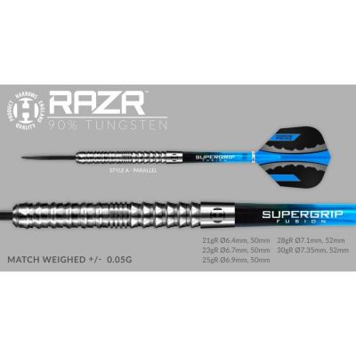 2. Harrows Razr 90 % Steeltip-Dartpfeile HS-TNK-000013377