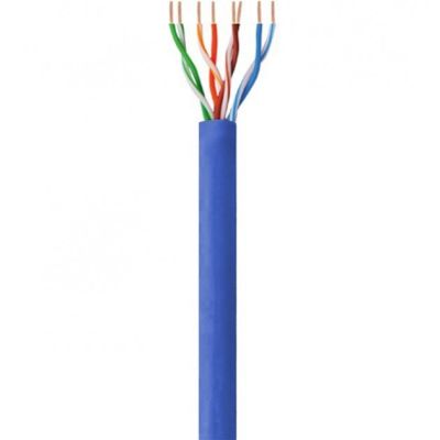 2. Techly Cat 6 UTP Twisted Pair Kabel 305m Box Blau SOHO CCA