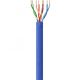 2. Techly Cat 6 UTP Twisted Pair Kabel 305m Box Blau SOHO CCA