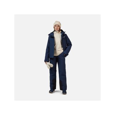 2. ROSSIGNOL W Isolierte Skihose Damen Skihose Marineblau