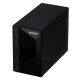 10. NAS Asustor AS3302T v2; Turm; 2x (3,5-Zoll-SATA-Festplatte/2,5-Zoll-SSD); Realtek RTD1619B, 2 GB DDR4, 1x 2,5 GbE, 3x USB 3.2