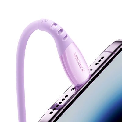 6. Joyroom S-A59 Vibrant Series 60W USB-C - USB-C-Kabel 1,2 m - Lila