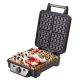 4. CAMRY CR 3025 Waffeleisen (1150W; schwarz)