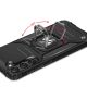 5. Wozinsky Ring Armor Hülle für Samsung Galaxy S23 gepanzerte Hülle magnetischer Haltering schwarz