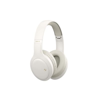 3. Havit H633BT Kabelloser On-Ear-Kopfhörer (Beige)
