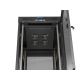 24. LANBERG Standrack-Schrank 19" 24U 600x800 Schwarz