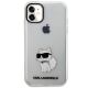 10. Karl Lagerfeld Ikonik Choupette Hülle für iPhone 11 / Xr - Transparent