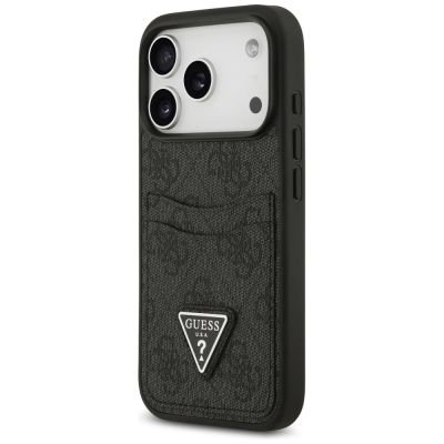 2. Guess 4G nauble Card Triangle Hülle für iPhone 17 Pro - Schwarz