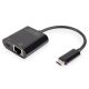 10. Digitus USB Typ-C™ Gigabit-Ethernet-Adapter mit Stromversorgung