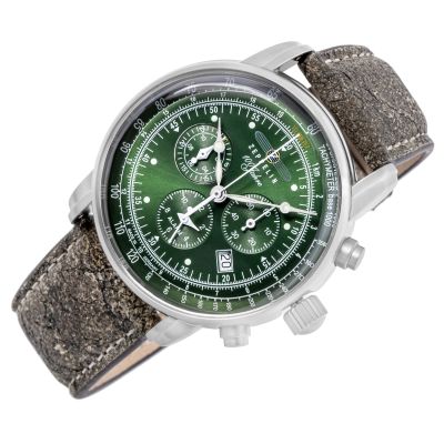 2. ZEPPELIN Herrenuhr 100 Jahre Chronograph 8680-4 + Box