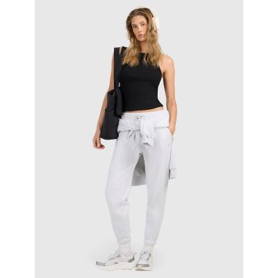 3. Schmal geschnittenes Damen-Rippstricktop 4F 4FRAW25TSLEF310-20S