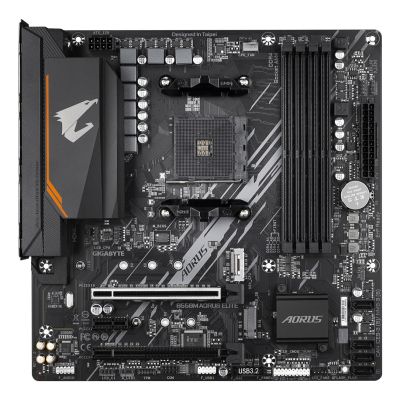 2. Gigabyte B550M AORUS ELITE Sockel AM4 Micro-ATX AMD B550 Mainboard