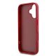 7. Karl Lagerfeld Diagonal Quilted Script Hülle für iPhone 16 – Rot