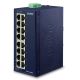 PLANET ISW-1600T Netzwerkverbindungen Unmanaged Fast Ethernet (10/100) Blau