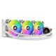 12. Sharkoon S90 All-in-One-Flüssigkeitskühler für Prozessoren, 12 cm, Weiß, 1 Stück