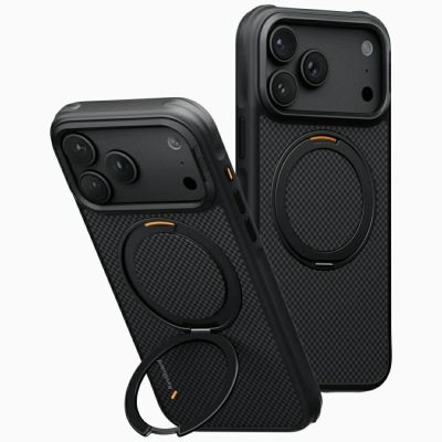 7. Uniq Keva Mov Magclick Ladehülle für iPhone 18 Pro Max / 17 Pro Max – Schwarz