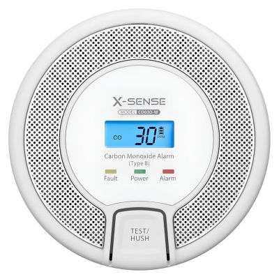 6. X-Sense CO03D-W Rauchmelder Kohlenmonoxidmelder Vernetzbar Drahtlos