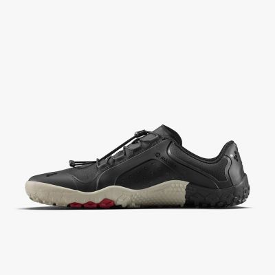 6. Minimalistische Wanderschuhe Vivobarefoot PRIMUS TRAIL III ALL WEATHER FG WOMENS Obsidian (209305-01)