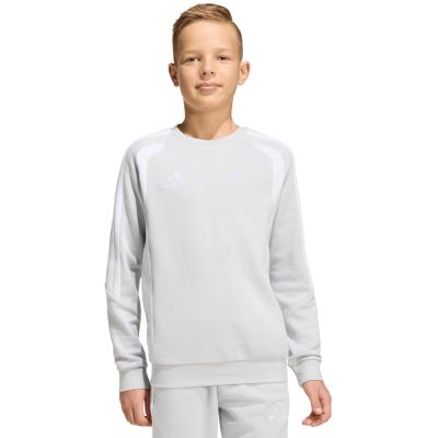 4. adidas Tiro 26 League Sweat Crew graues Kinder-Sweatshirt KF5823