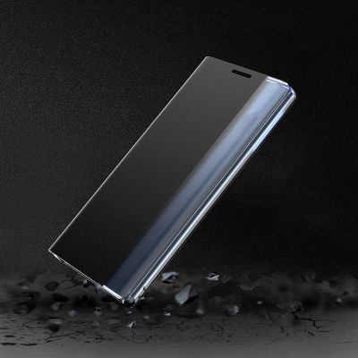 8. Sleep Case Booktype Case Smart Schutzhülle Aufklappbare Hülle für iPhone 13 Pro Max blau