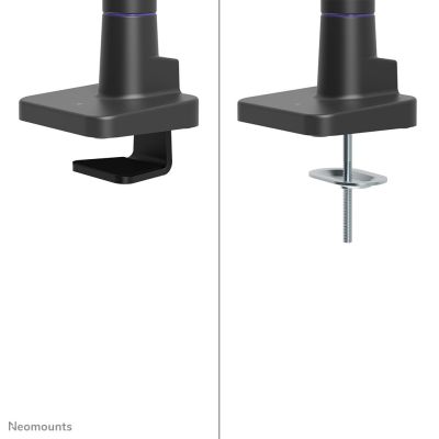 20. Neomounts DS70-256BL1 Monitorhalterung/Ständer 144,8 cm (57") Schreibtisch Schwarz