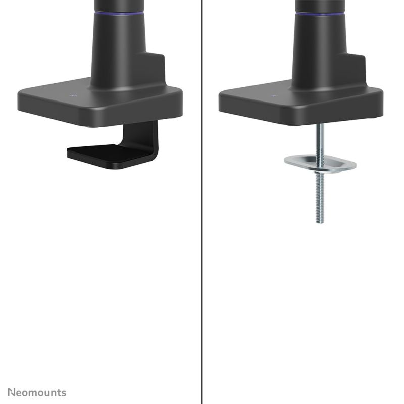 20. Neomounts DS70-256BL1 Monitorhalterung/Ständer 144,8 cm (57") Schreibtisch Schwarz