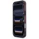5. Mercedes AMG IML Transparent Bicolor Block MagSafe Hülle für iPhone 18 Pro Max / 17 Pro Max - Schwarz und Burgunderrot