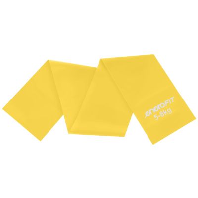 11. Trainingstape für Pilates-Übungen 2000 x 150 x 0,25 mm 5–8 kg GELB