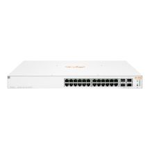 HPE Aruba Networking Aruba Instant On 1930 24G Class4 PoE 4SFP/SFP+ 370W Managed L2+ Gigabit Ethernet (10/100/1000) PoE-Unterstützung 1U Weiß