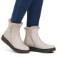 15. Damen-Stiefeletten mit Fellfutter, beige, Rieker Y3481-60