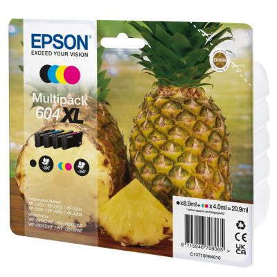 3. Epson 604XL Tinten-Großpackung C13T10H64010