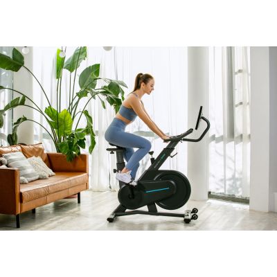 160. OVICX Q200X magnetisches Heimtrainer-Fahrrad mit 15,6" TFT-Touchscreen, WIFI, Bluetooth und App